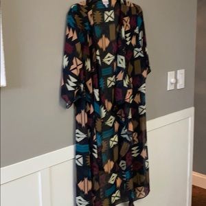LuLaRoe Aztec Shirley size medium
